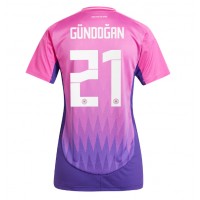 Nemecko Ilkay Gundogan #21 Vonkajší Ženy futbalový dres ME 2024 Krátky Rukáv
